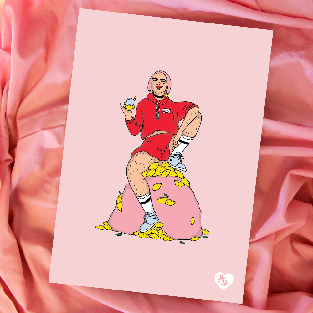 'Don't Be Bitter, Be Better'- Art Print