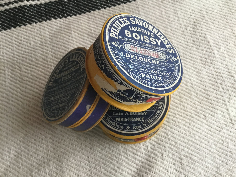 Thumbnail: 3 x Boissy, Paris  Pill Boxes