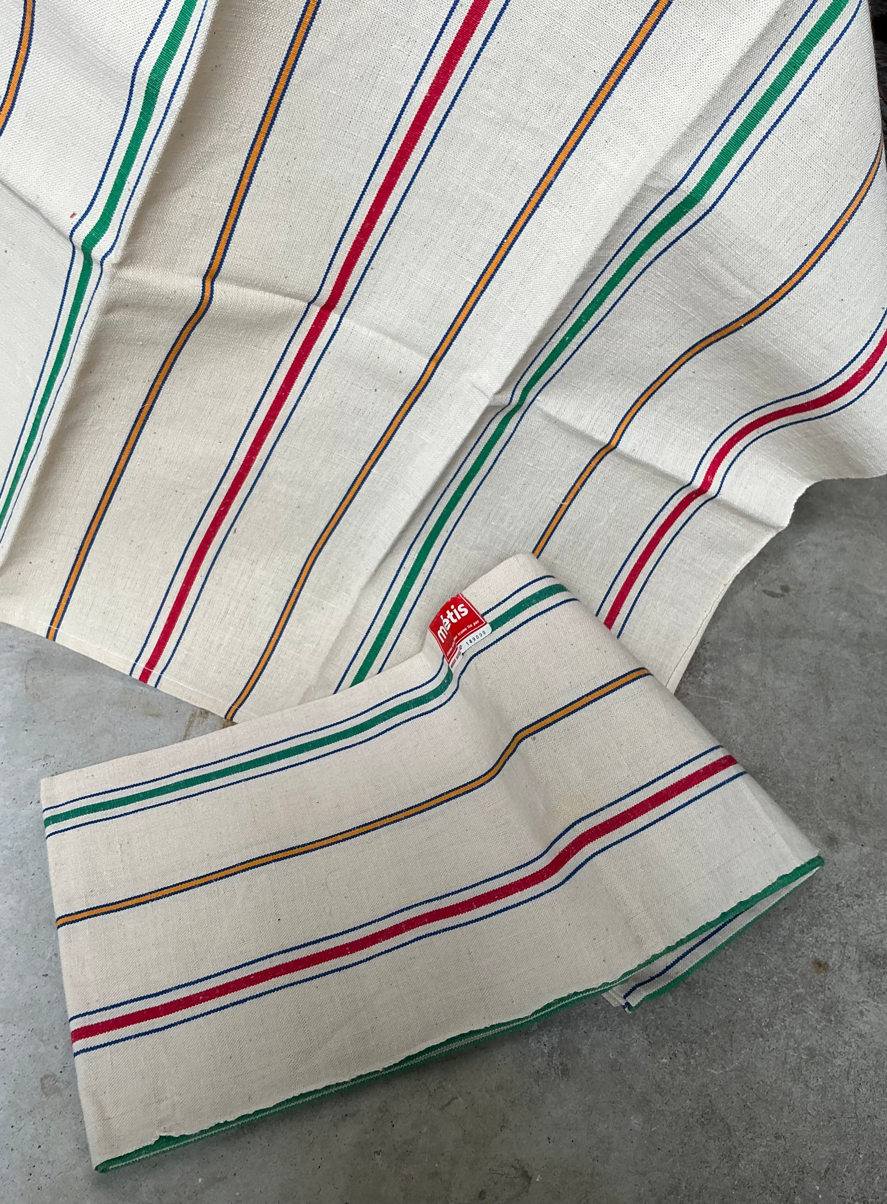 Multi Stripe French TeatowelSOLD