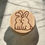 Miniatura: Tappo in legno "Due coniglietti"