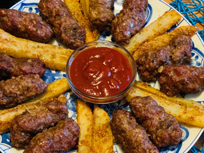 كفته مشويه وبطاطس