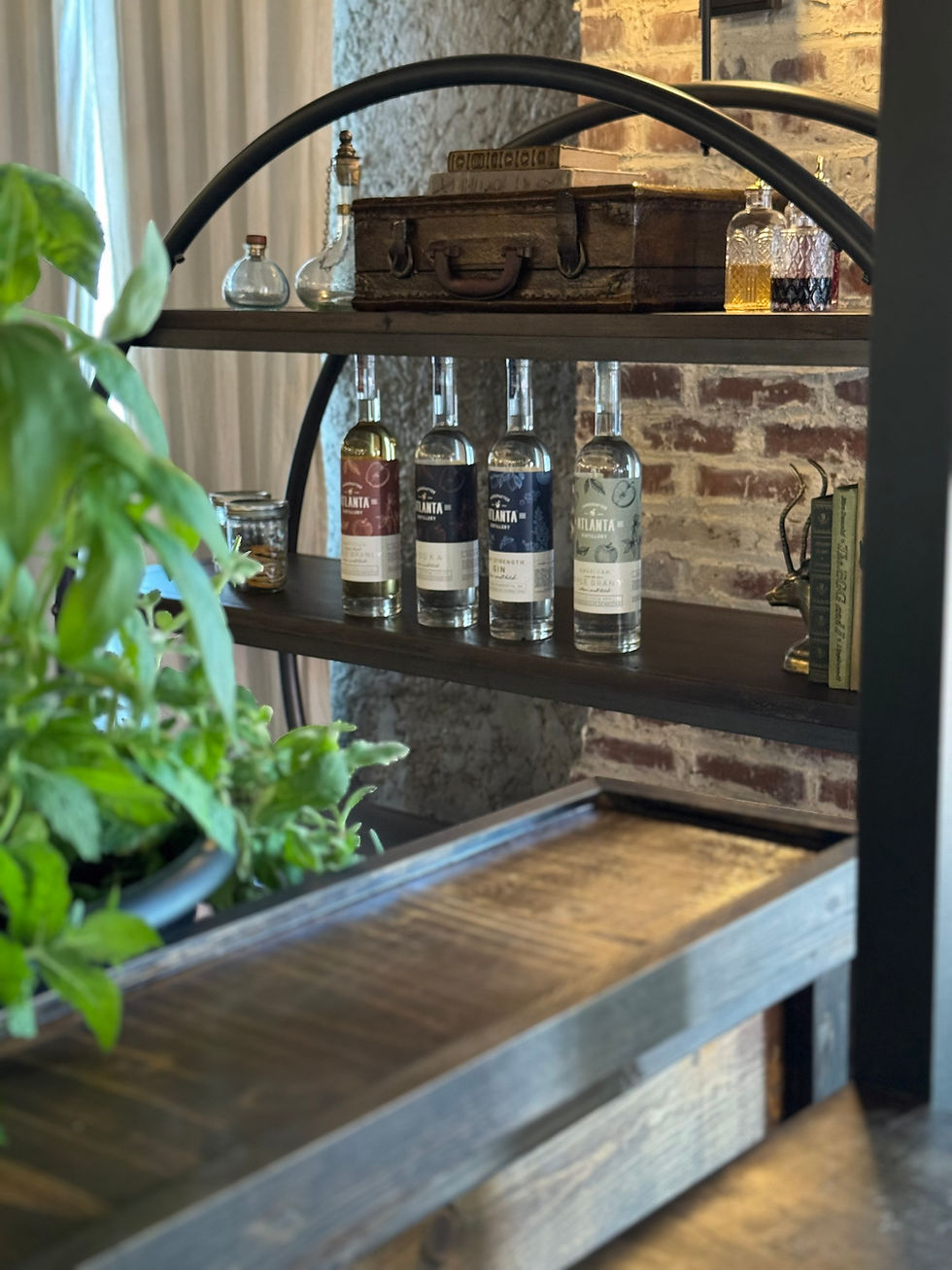 The backbar.