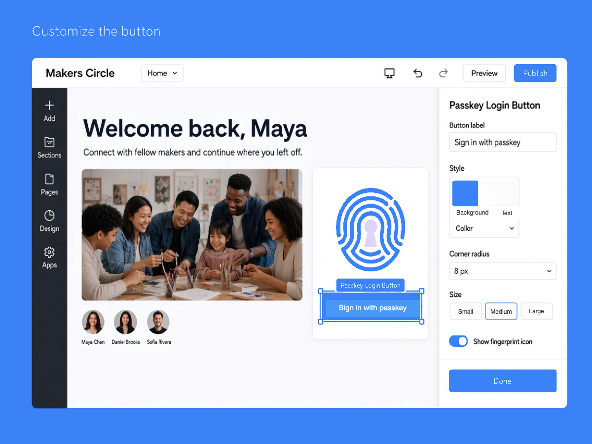 Passkey Login screenshot 3