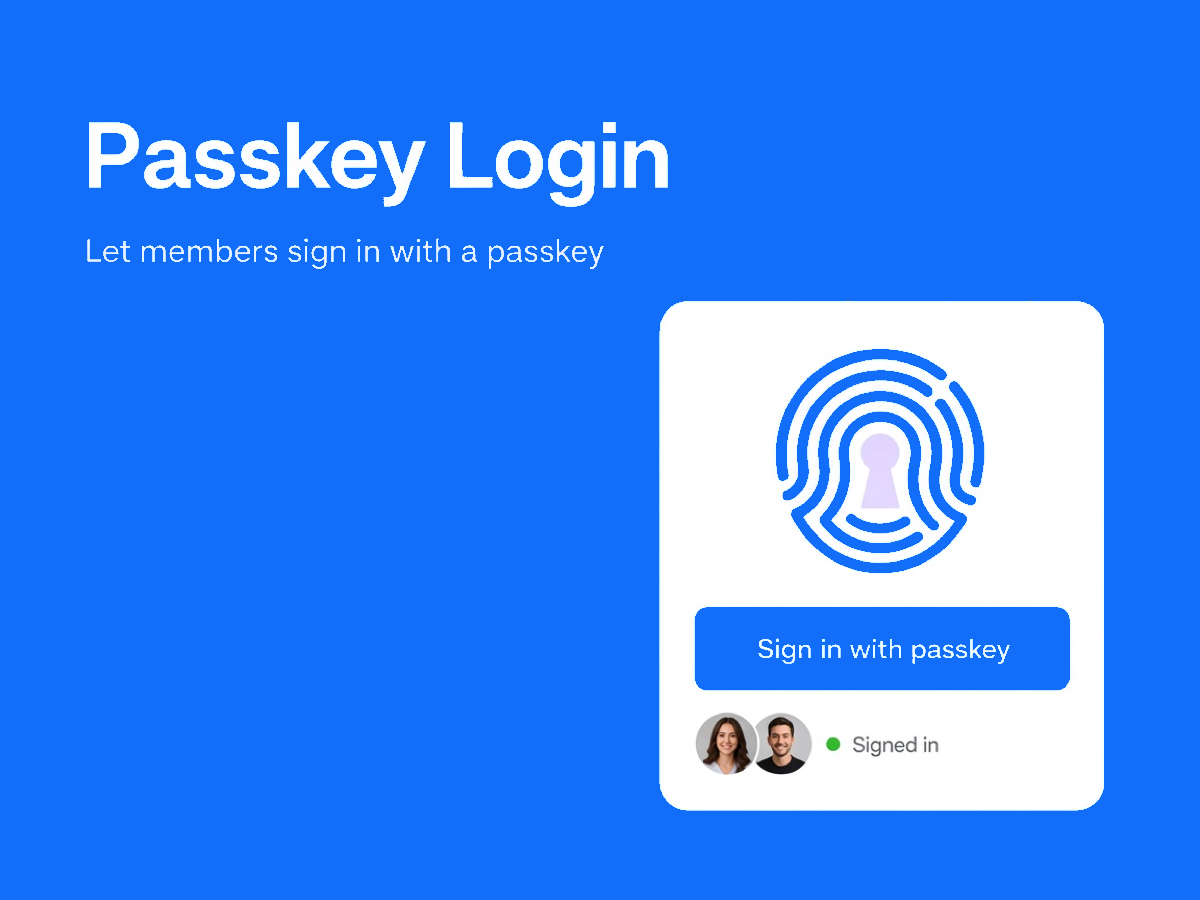 Passkey Login screenshot 1