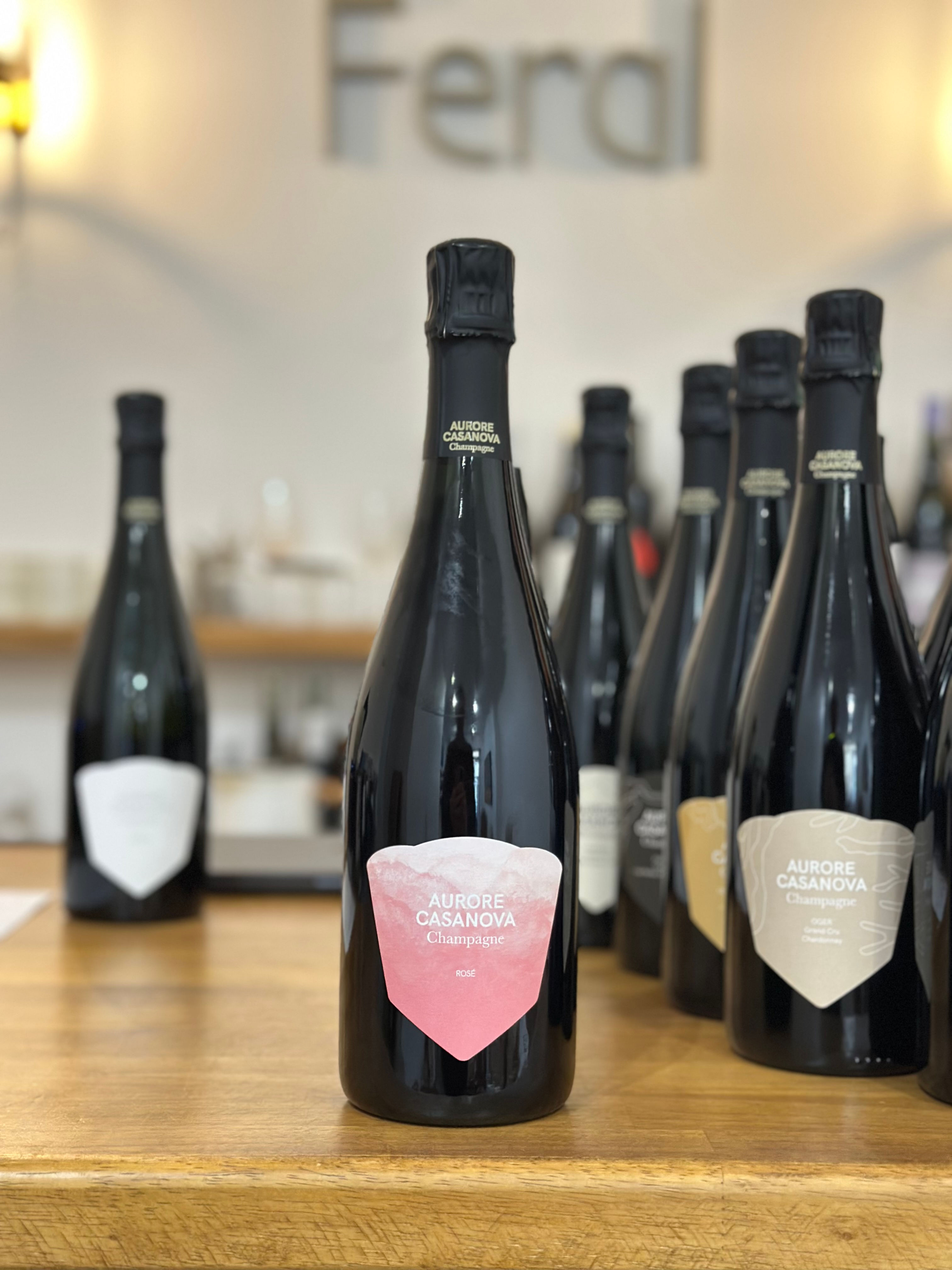 Aurore Casanova Champagne Cuvée "La Vigne de Champvoisy" Rosé