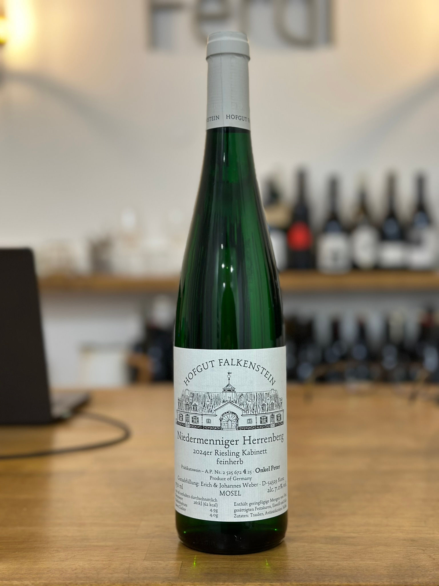 2024 Hofgut Falkenstein Niedermenniger Herrenberg Kabinett feinherb Onkel Peter