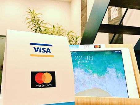 クレジットカード決済が可能になりました❣
