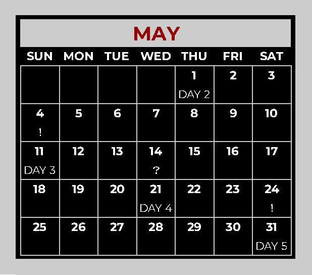 MAY