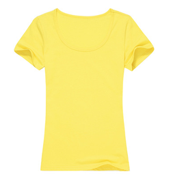 180g精梳棉Tee Arrive Guide_黃色(女裝)