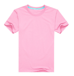 180g精梳棉Tee Arrive Guide_淺粉紅色