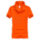 Polo恤_女裝深橙色