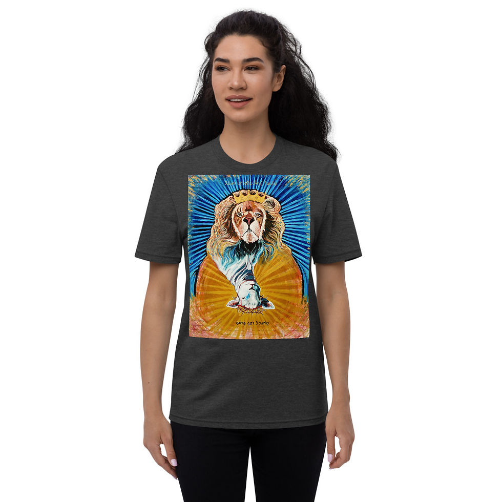 Thumbnail: Lion and the Lamb recycled t-shirt