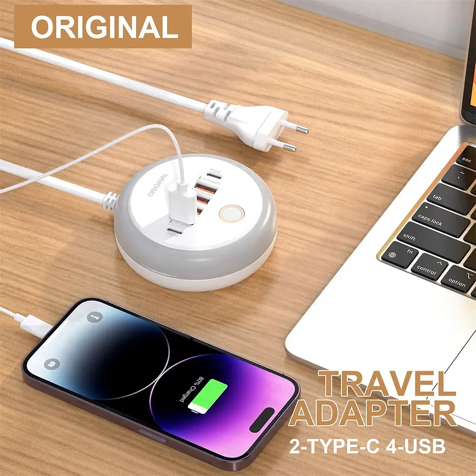 Thumbnail: 50W Power Strip Multi Port USB-C Fast Charger