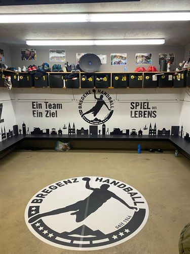 Handball Bregenz Umkleidekabine