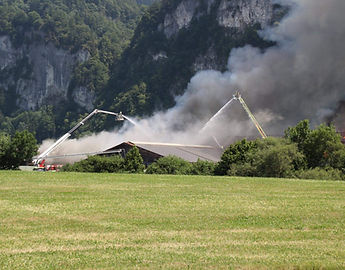 Brand in Götzis