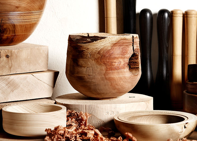 Woodworking. Bowl Turning