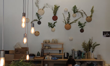 Members working space in clayroom potrero