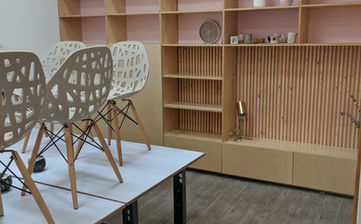 1 of 2 Hand-building rooms for Clayroom Potrero for ceramics