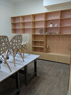 1 of 2 Hand-building rooms for Clayroom Potrero for ceramics