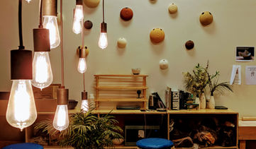 Calm space for members to throw on the pottery wheel in San Francisco