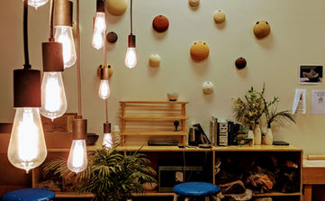 Calm space for members to throw on the pottery wheel in San Francisco