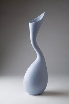 Ceramic vase altered in a 6-week class at Clayroom SoMa