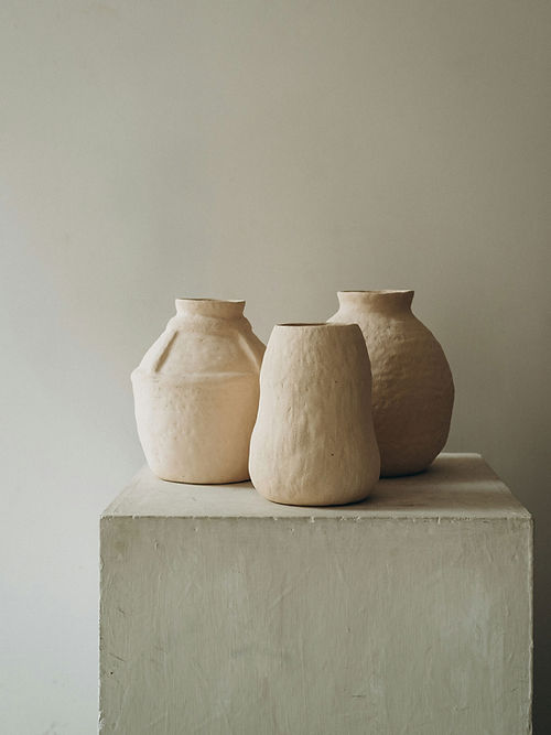 Hand Built Tableware class at Clayroom SF in San Francisco — a 6-week beginner/intermediate handbuilding course where students create a complete ceramic place setting using slabs, coils, and carving at our Potrero Hill studio.