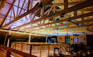 Golden hour for Clayroom SoMa mezzanine where potters and ceramicists work