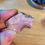Thumbnail: Tumbled rhodochrosite crystal at metaphysical crystal shop