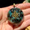 Thumbnail: Sacred geometry orgonite pendant by resin8 with eternal knot at metaphysical crystal shop canada