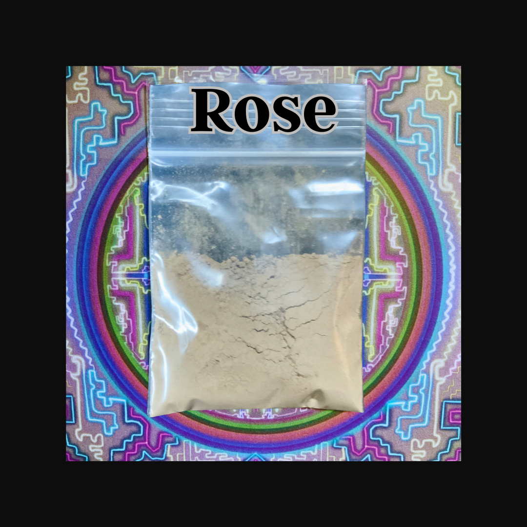 Nukini Rose amazonian hapé Rapeh Brazil at metaphysical crystal shop canada