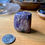 Thumbnail: Charoite crystal polished at metaphysical crystal shop
