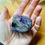Thumbnail: Charoite crystal polished at metaphysical crystal shop