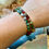 Thumbnail: Fancy Jasper and Carnelian crystal gemstone stretch bracelet at metaphysical crystal shop