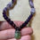 Thumbnail: Amethyst peridot garnet rainbow obsidian gemstone necklace at metaphysical crystal shop canada