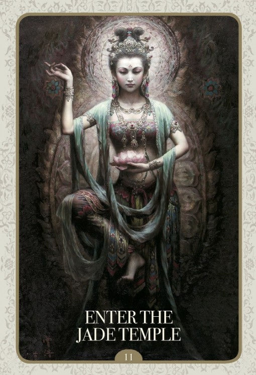 Kuan Yin Oracle deck by Alana Fairchild at Blue Apples metaphysical crystal shop