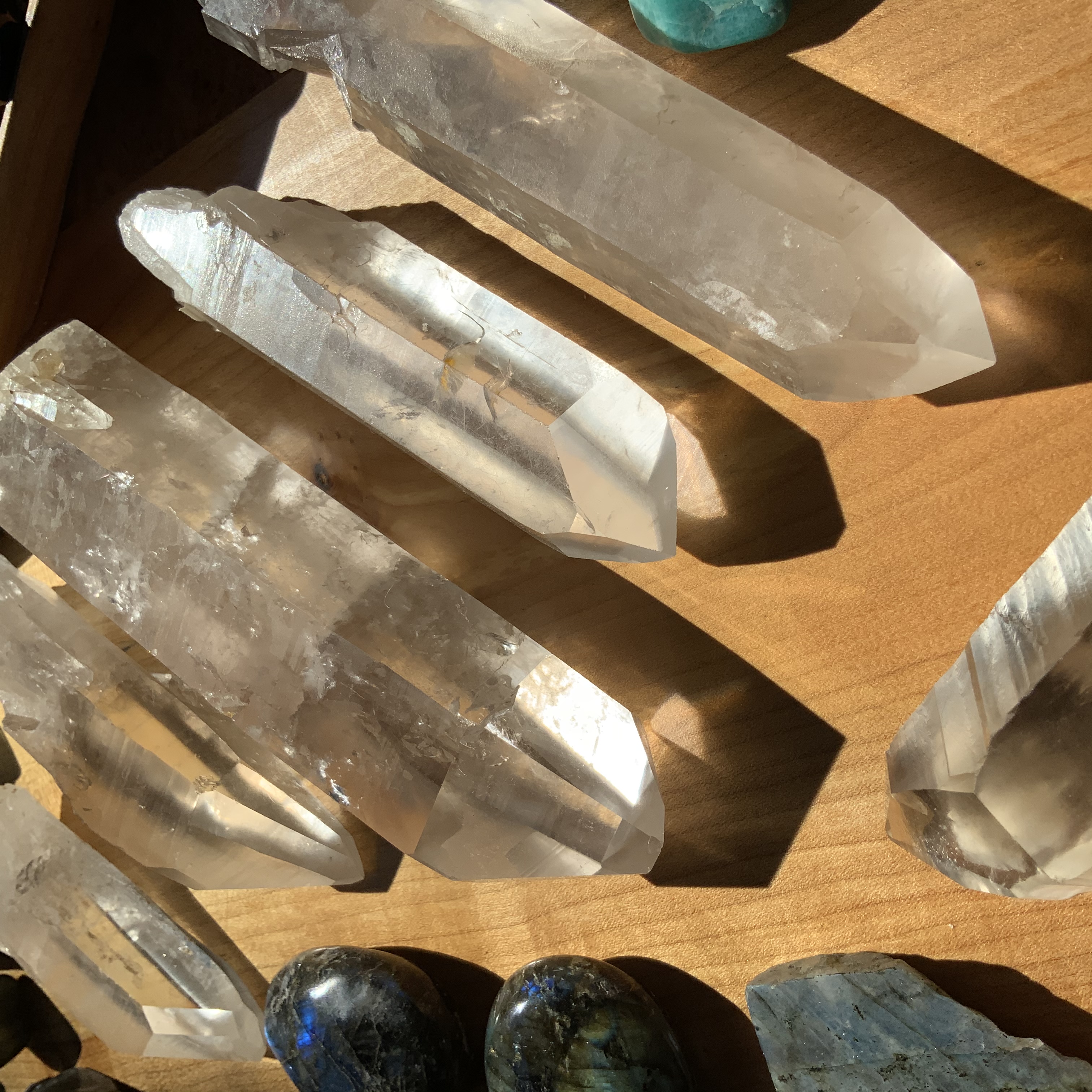 Quartz crystals