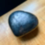 carved Hematite heart at metaphysical crystal shop