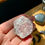 Thumbnail: raw ruby hexagon shape natural at metaphysical crystal shop