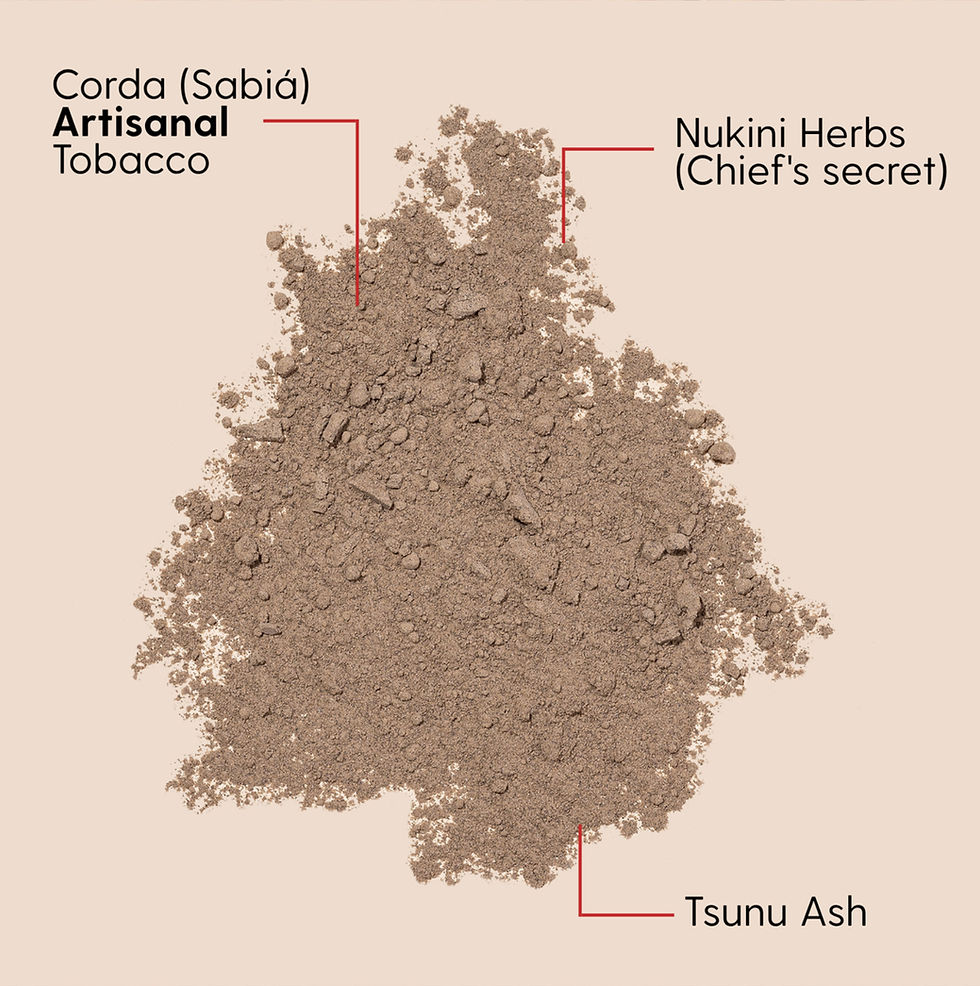 Thumbnail: nukini Ojo de Jaguar Amazonian Hapé Rapeh Four Visions at metaphysical crystal shop canada