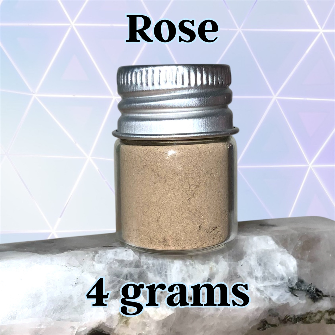 Rose amazonian hapé Rapeh Brazil at metaphysical crystal shop canada