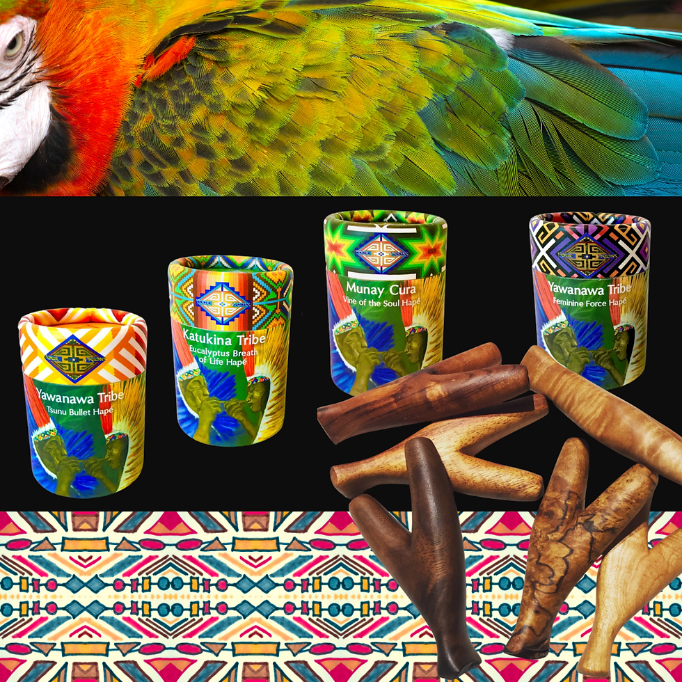 World Bridger Amazonian Hapé Four Visions at metaphysical crystal shop canada