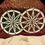 Thumbnail: Eleven pointed star leather patch by luminary designs