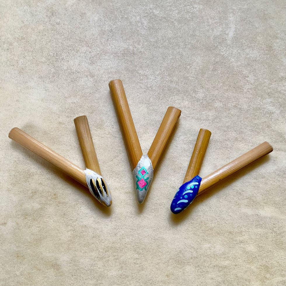 Kuripè self applicator for hapé at metaphysical crystal shop Canada