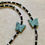 Thumbnail: Serpent and Butterfly medicine necklace with snakes eternal knot pendant by Sah at Metaphysical crystal shop