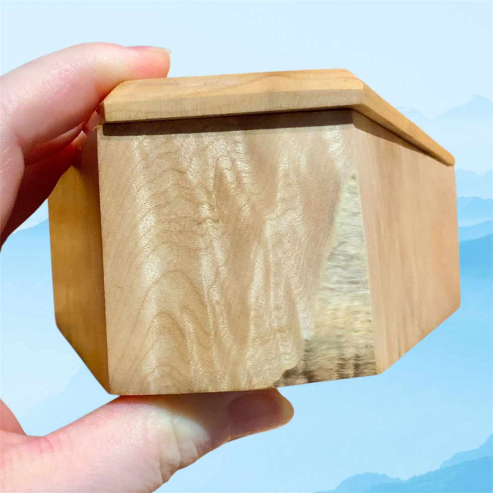 Thumbnail: Medicine keepsake box by cme designs Andre Nobels at metaphysical crystal shop Canada