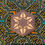 Thumbnail: sacred geometry leatherwork appliqué patch by Luminara Designs at metaphysical crystal shop
