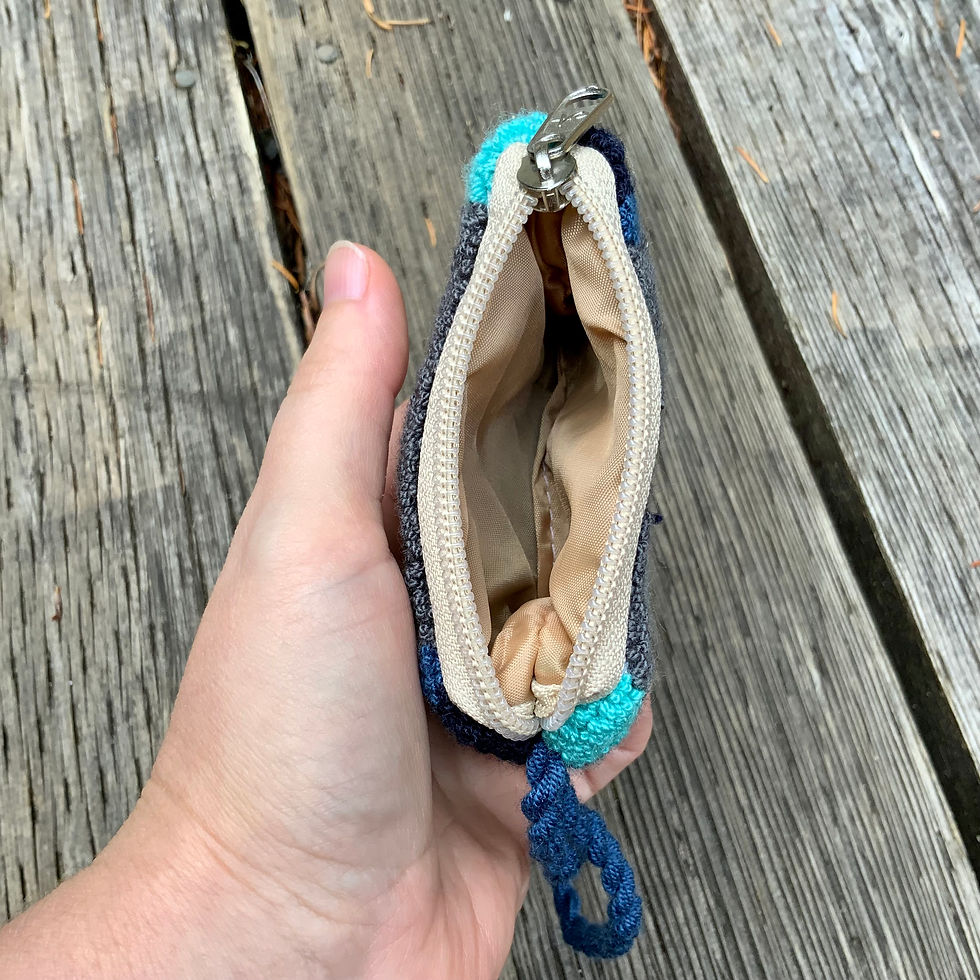 Thumbnail: Coin Purse Mandala, indigenous made by Wayuu