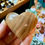 Thumbnail: Golden calcite heart at Metaphysical crystal shop Canada