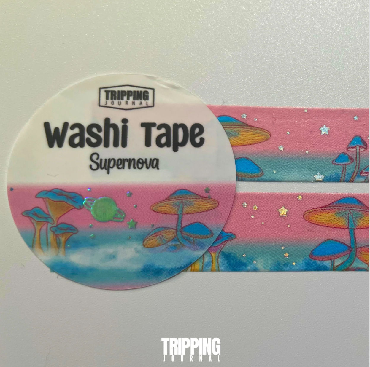 Washi tape by tripping journal at metaphysical crystal shop